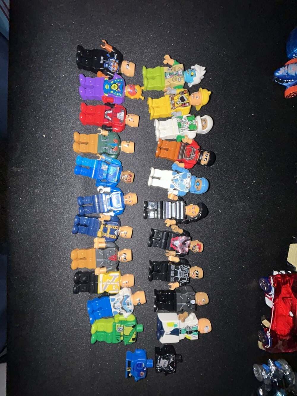 Block Tech Mixed Lot of Mini Figures and Parts
